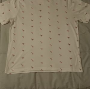 Men Denim & Flower Tee